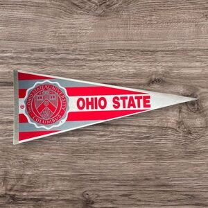 Retro Ohio State Buckeyes NCAA Pennant